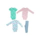 thumbnail image 2 of Kit 4 Piezas Bebé Niña Onesies Pañaleros y Pantalón Multicolor OP2214HK, 2 of 5