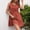 Red, variant on TAGOLD Womens Camis Sleeveless Dress Solid Color V Neck Loose Flowy Summer Mid Length Dress