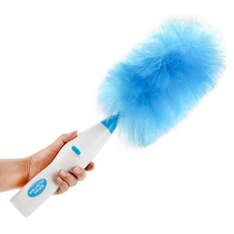 Aoresac Spin Duster Motorized Dust Wand 360° Rotatable Electric Duster