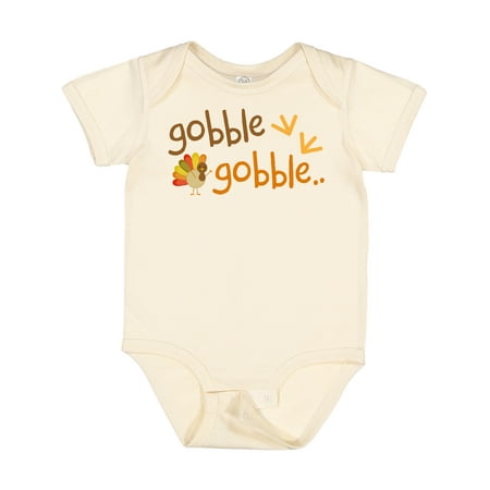 

Inktastic Gobble Gobble Thanksgiving Gift Baby Boy or Baby Girl Bodysuit