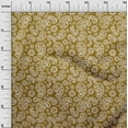 thumbnail image 3 of oneOone Viscose Jersey Dark Mustard Fabric Block Fabric For Sewing Printed Craft Fabric By The Yard 60 Inch Wide, 3 of 7