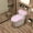Pink, variant on tzyudk Soft Plush Toilet Lid and Tank Cover Set Machine Washable Bathroom Decor Fits Round and Elongated Seats Blue Nylon,Spandex Blue
