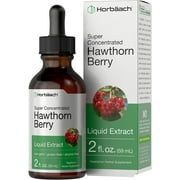 Hawthorn Berry Liquid Extract | 2 oz | Vegetarian & Alcohol Free | by Horbaach