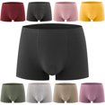thumbnail image 4 of Ropa Interior Para Hombre Calzoncillos Bóxer Sin Costuras Casual Sólido Erógeno Levantamiento de Cadera Atlético Transpirable Sin Marcas Pantalones de Cintura Media Odeerbi ODB142014, 4 of 4