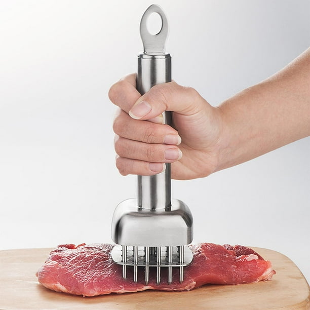 Ablandador de carnes Macarena de acero inoxidable 304 24 pines ligero para pollo cerdo