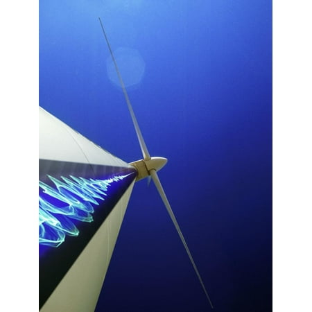 Wind Turbine Generating Electricity Print Wall Art By Richard