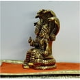 thumbnail image 2 of Lord Vishnu Laxmi Sculpture Vishnu Lakshmi Statue in Brass Goddess of Luck Laxmi Narayana Idol Small Vishnu Lakshmi Figurine Hindu God Statue Indian Handmade Statue Religious Gift - AtoZ India Cart, 2 of 4