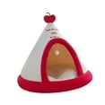 thumbnail image 3 of Camina de gato Cojín interna Tienda de mascota interior para gatito Chihuahua Pomeranian S, 3 of 8