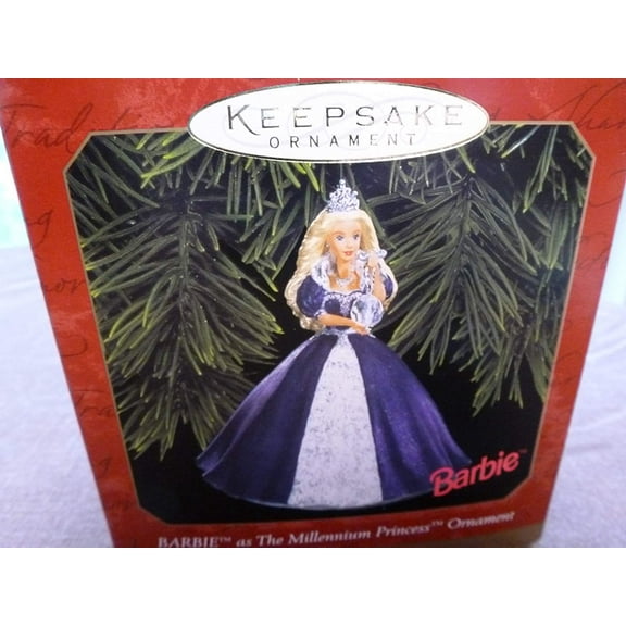 Hallmark Ornament: 1999 Barbie as The Millennium Princess | QXI4019