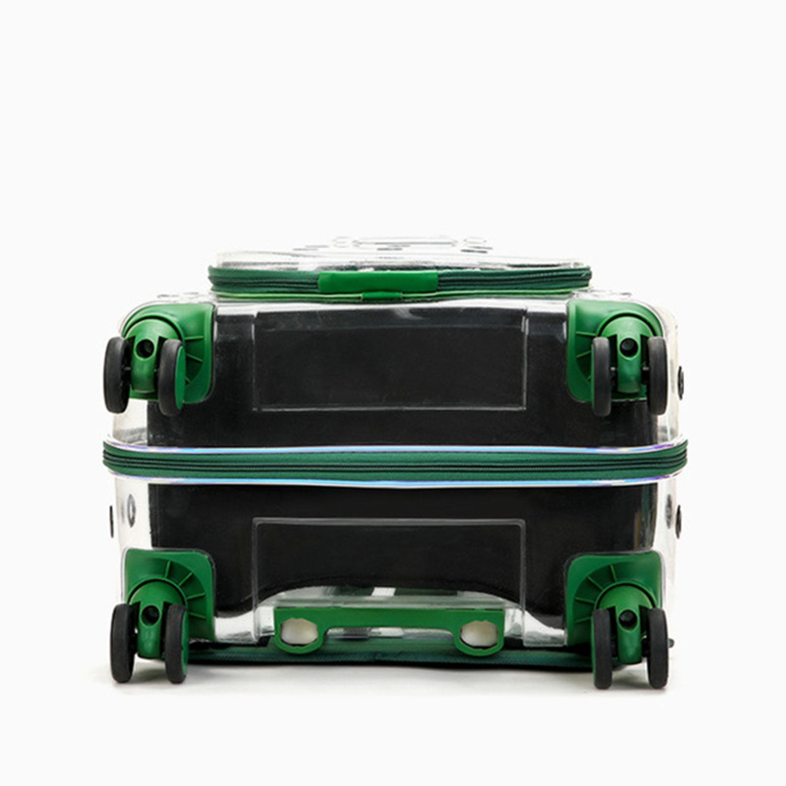 Thehsnt Pet Travel Carrier with Ventilation - Quiet Wheeled Backpack for Cats & Dogs