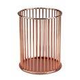 thumbnail image 1 of Pen Holder, Mesh Pencil Pen Holder Cup, for Desk Office Pen Organizer,Rose Gold Round Pencil Holder, 1 of 7