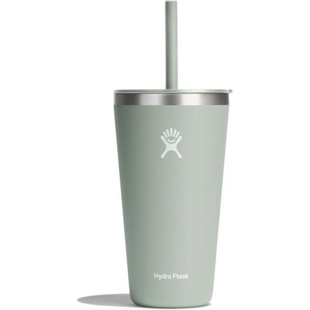Hydro Flask All Around Tumbler with Lid and Straw - 28 oz - Agave