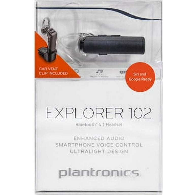 Plantronics Explorer 102 Bluetooth Headset - Walmart.com Plantronics Explorer 102 Bluetooth Headset - Walmart.com