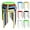 Colorful, variant on VINGLI 17.7in Plastic Stackable Stools Portable Stacking Chairs Nesting Stool Decoration Round Stools Pack of 6 for Home Outdoor Indoor Office, Colorful