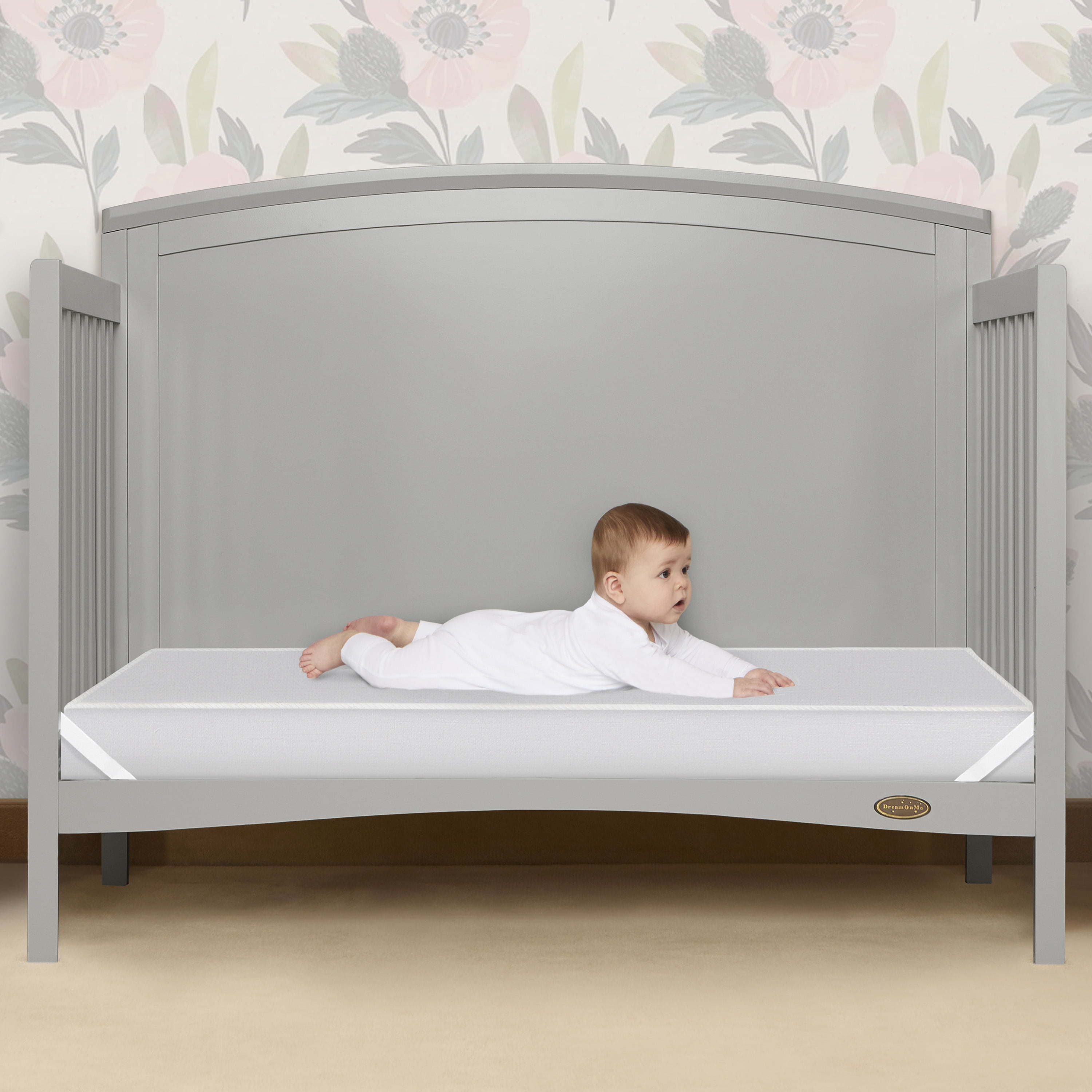 Dream On Me Nirvana 6” 96 Coil Inner Spring Crib And Toddler Mattress I Waterproof I Green Guard Gold Certified I 10 Years Manufacture Warranty I Vinyl Cover