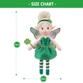 thumbnail image 5 of Lullaberry 12" Enchanted Fairy Doll Clover - Plush Stuffed Soft Doll Girl Gift - Green Outfit and Wings, 5 of 5