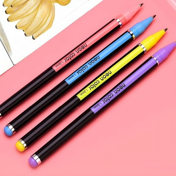 CCOCC Glitter Gel Pens Set of 12,Colored Pens for Adult Coloring Books,Flash Color Markers for Doodling & Scrapbooking,2ml