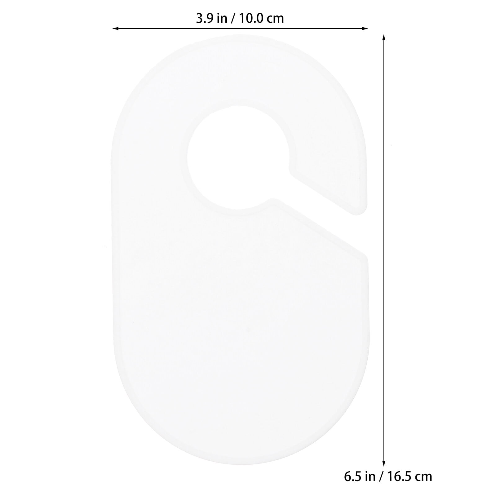 12 Pcs Blank Size Dividers Convenient Closet Clothes Size Dividers