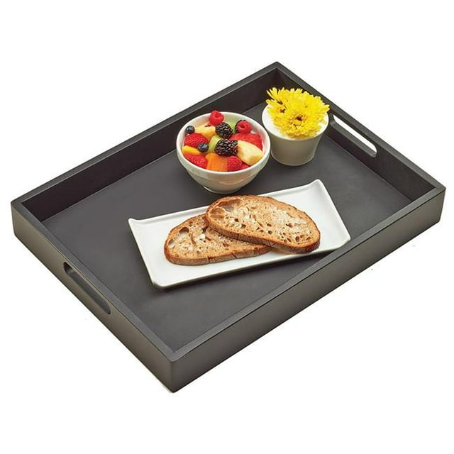 Cal Mil 3559-1-96 Room Service Midnight Tray, Rectangular - 19 x 14 x 2.5 in.