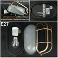 thumbnail image 3 of Heat Resistant Sauna Room Light, Waterproof Ceiling Light With High-Transmission Glass, Designed For Sauna Accessories And Suitable For Home Use, 21*11Cm, 3 of 4