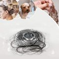 thumbnail image 3 of Colador de drenaje para cabello, colador de acero inoxidable con diseño desmontable, material resistente a la oxidación y duradero que evita obstrucciones, fácil de limpiar para bañera, fregadero,, 3 of 5