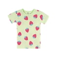 thumbnail image 3 of Geber Baby and Toddler Girl 4pc Pajama Short Set, Sizes (12 Months - 5T), 3 of 9