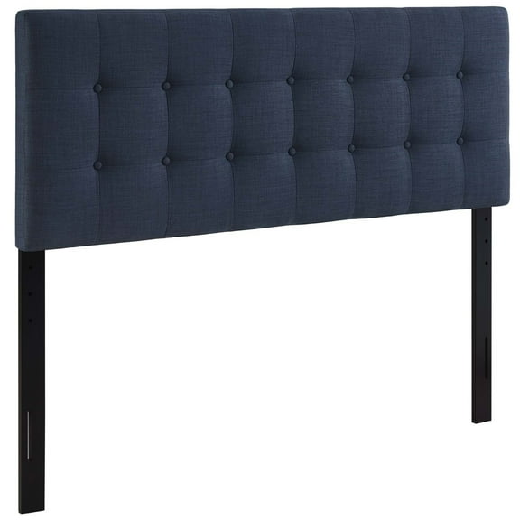Ergode Emily King Upholstered Fabric Headboard - Navy