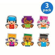 (3 pack) (3 Pack) Trend, TEP10850, BlockStars Clips Mini Accents Variety Pack, 36 / Pack, Assorted
