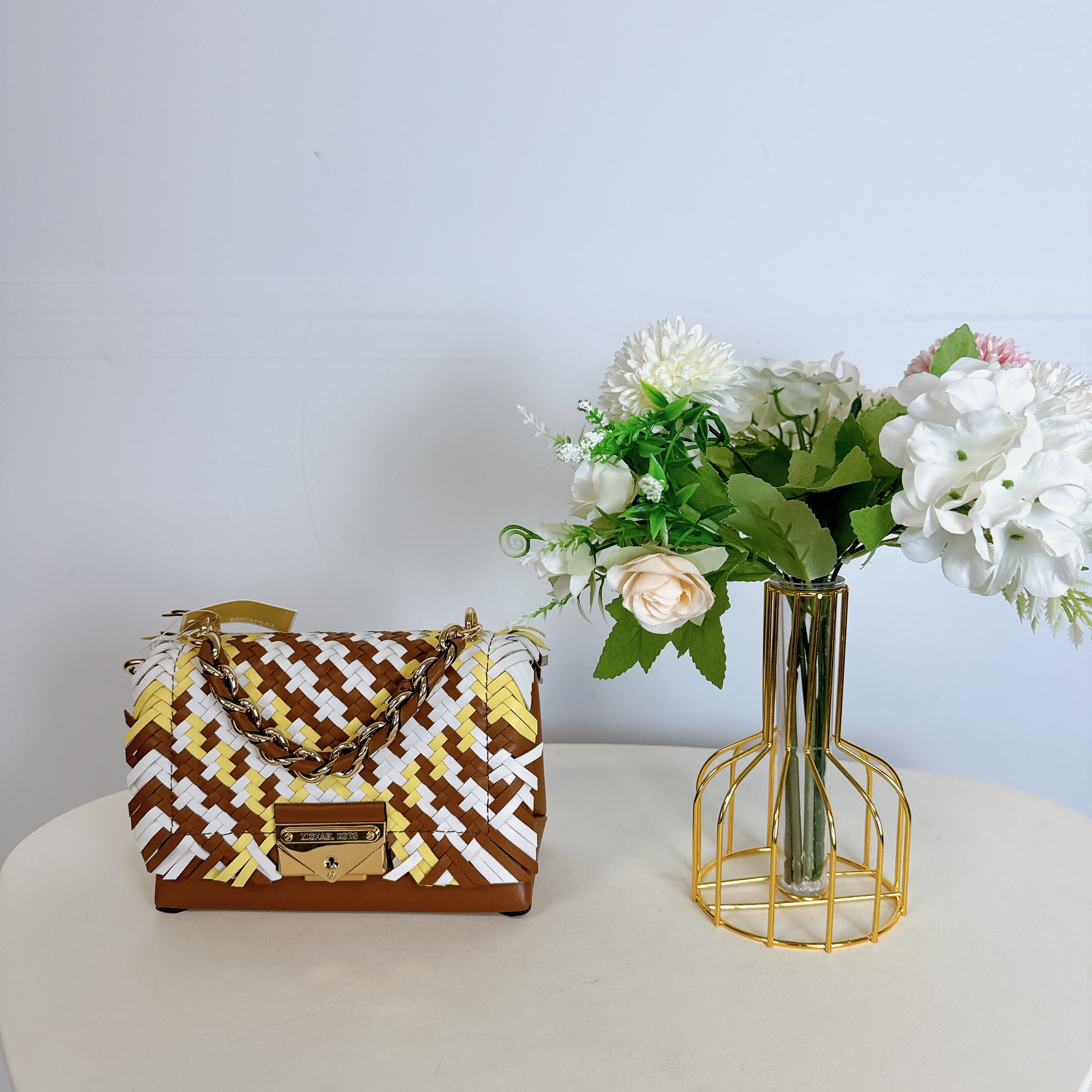 Michael Kors Mini Duffle Bag Bolso Clutch Bedford Legacy De