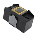 thumbnail image 4 of Barajadora de cartas automática, portátil, ligera, de 4 barajas, a batería, ideal para viajes en casa., 4 of 14