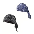 thumbnail image 6 of Paisley Bandana Head Wrap,Lightweight Breathable Tied Style Head Scarf for Men,Women,Fashion Head Wrap for Daily,Sports,Streetwear, 6 of 9