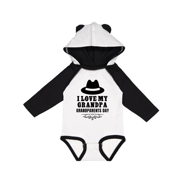 Download Inktastic Grandparents Day I Love My Grandpa Infant Long Sleeve Bodysuit Unisex Walmart Com Walmart Com