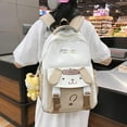 thumbnail image 2 of Anime Sanrio Peluche Kuromi Cinnamoroll Mymelody Pompom Purin Mochila Niños Niña Niño Negro Azul Kawaii Estudiante Bolsa Escolar De Ordenador, 2 of 4