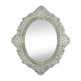 thumbnail image 2 of Home Decorative Vintage-Look Taupe Amelia Mirror - Mdf Wood, 2 of 2