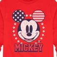 thumbnail image 3 of Disney - Americana - Mickey USA Ears - Toddler And Youth Long Sleeve Graphic T-Shirt, 3 of 5