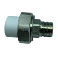 thumbnail image 4 of Accesorios de tubería Cola Suministro de agua PPR Conector rápido Manguera de rosca macho 1/2 3/4 S20 20mm, 4 of 8