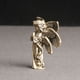 thumbnail image 5 of Estatua de ángel de latón vintage, figura de latón, estatua creativa en forma de Cupido, decoración de escritorio, 5 of 7
