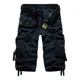 thumbnail image 1 of Bermuda Short Hombre Casual Playa Suelto Cargo Bolsas, 1 of 2