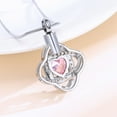 thumbnail image 6 of Keepsake Celtic Knot with Crystal Heart Urn Pendent for Ashes and Chain Memorial Cremation Jewelry for Ashes of Loved One Urn Necklace Lockets for Human Ashes Pet Ashes Holder, 6 of 6