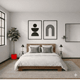 thumbnail image 1 of Cama cabecera matrimonial Essi, Atlas del Descanso color Roble, 1 of 1