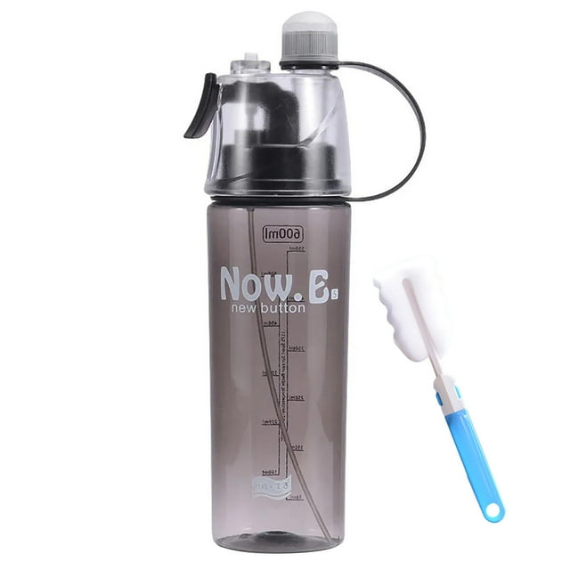 Bouteille d'Eau Vaporisateur Portable Indispensable pour l'Été, Usage Extérieur, Bouteille d'Eau de Sport Multifonction, Brumisation en un Clic, Matériaux Respectueux, Convient à la Randonnée et à la Course, 1 Pce, Tasse à Café Us, Grand Ensemble de Tasses à Café