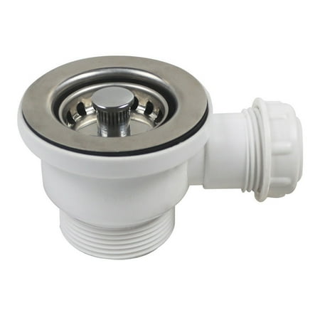 

Stainless Steel 70Mm Pp Flange Fits Sink Mini Basket Strainer Waste Kit Kitchen