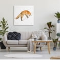 thumbnail image 2 of Stupell Industries Jumping Fox Modern Wildlife Animals & Insects Painting Gallery Wrapped Canvas Print Wall Art, 30 x 30, 2 of 7
