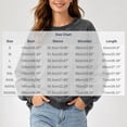 thumbnail image 3 of Hurxie Womens Acid Washed Cotton Crewneck Sweatshirt Long Sleeve Pullover Vintage Casual Y2K Streetwear Sweatshirts, 3 of 7