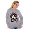 thumbnail image 4 of Kanji Betty Boop Feisty and Bold Women Plus Size Sweatshirt Brisco Brands 4X, 4 of 5