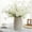 White, variant on 6/12PCS Artificial Daisy Flowers Fake Gerber Daisy Silk Bouquets Pastoral Style for Home Garden Window Wedding Indoor Outside Decoration