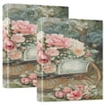 thumbnail image 3 of Ring Binders Victorian Carriage Roses Printed Presentation1.5-inch, Slant Ring One-Touch, 3 of 9