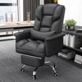 thumbnail image 4 of Modern Simple Boss Office Chairs Computer Backrest Ergonomics Sofa Office Chairs Comfortable Armchair Sillon Oficina Furniture My Lux Decor Round, 4 of 26