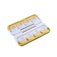 thumbnail image 1 of Kilougeis Dumpling Skin Artifact DIY Dumpling Maker 2 in 1 Portable Dumpling Wrappers Maker and Press Dumpling Skin Machine Multifunction DIY Manual Dumpling Press Molds Clearance, 1 of 6