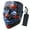 Blue, variant on Halloween Mask Led Light Up Scary Mask for Festival Cosplay Halloween Masquerade Costume Parties Black